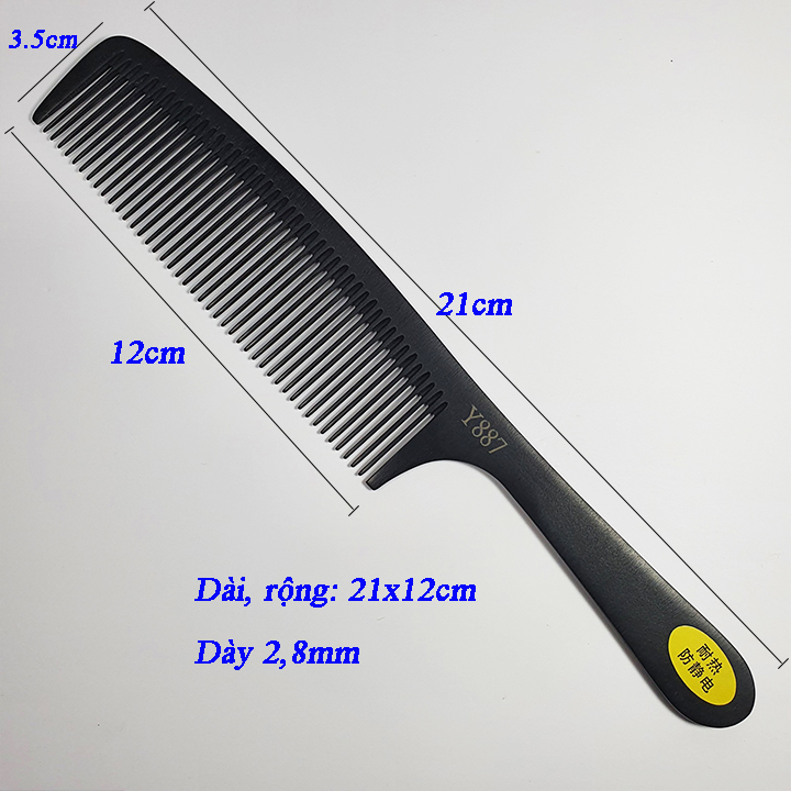 Lược Cắt Tóc Nam Bản To Đã Mài Chuốt