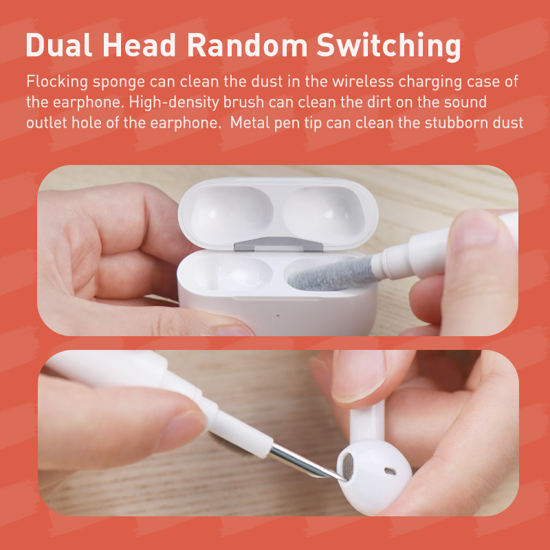 MDD Keyboard Cleaning Brush Computer Earphone Cleaning tools Keyboard Cleaner keycap Puller kit for PC Pro 1 2