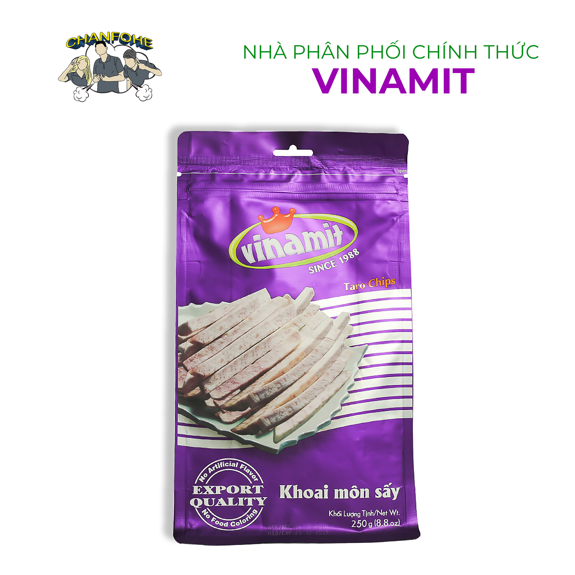 Khoai Môn Sấy VINAMIT 250g