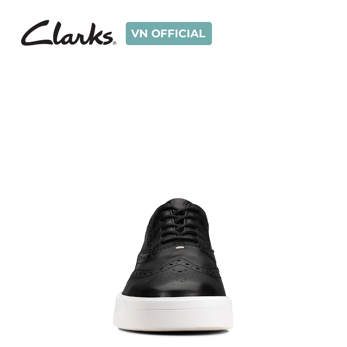 Giày Sneaker Da Nữ Clarks - Hero Brogue.