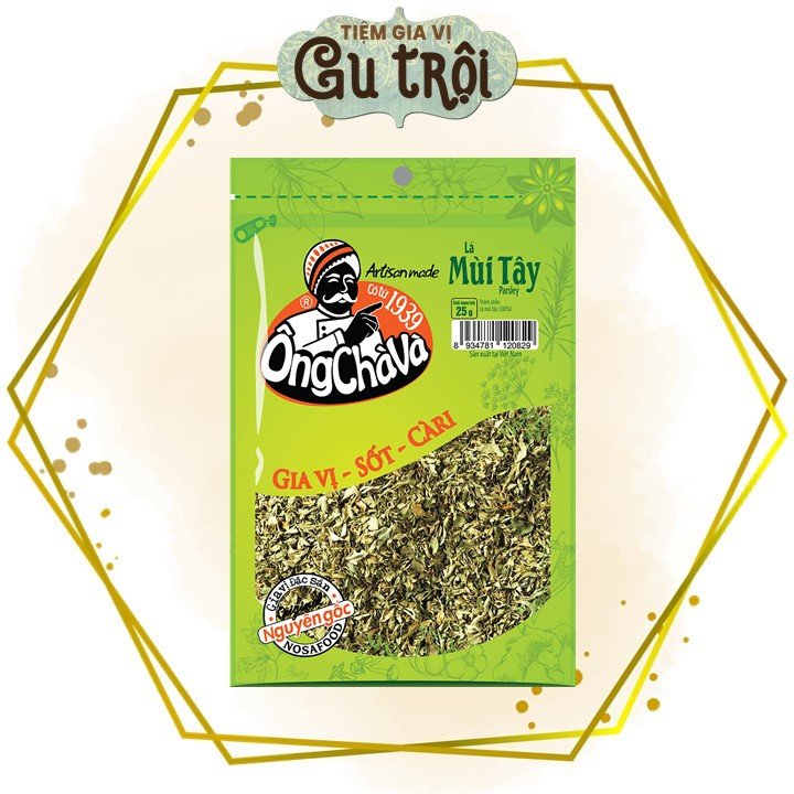 Lá Mùi Tây Ông Chà Và 25g