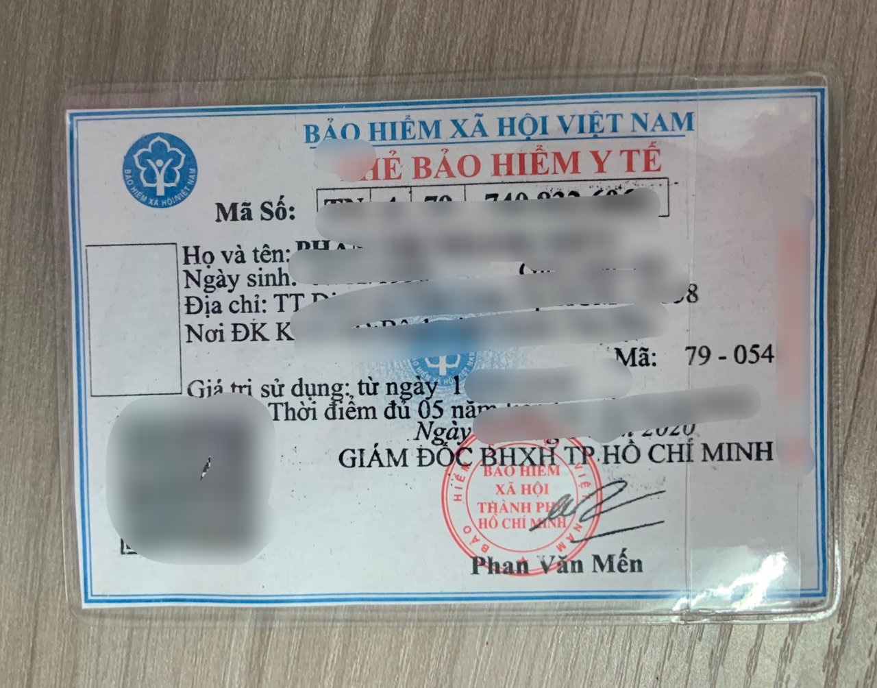 [HCM]SÉT 2 BAO NHỰA BỌC THẺ BẢO HIỂM Y TẾ