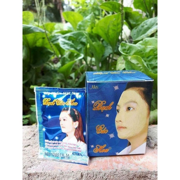 Mặt nạ dưỡng da bach cuc hoa