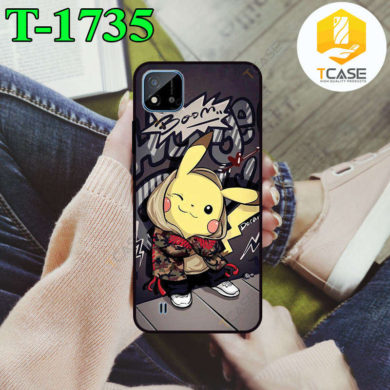 Ốp lưng Tcase dành cho Realme C21 in hình nhiều mẫu phần A