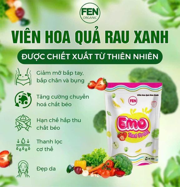 [FULL VỊ -  SẴN SỮA ] EMO TOXI FURIT BỘT NƯỚC TRÁI CÂY FEN EMO