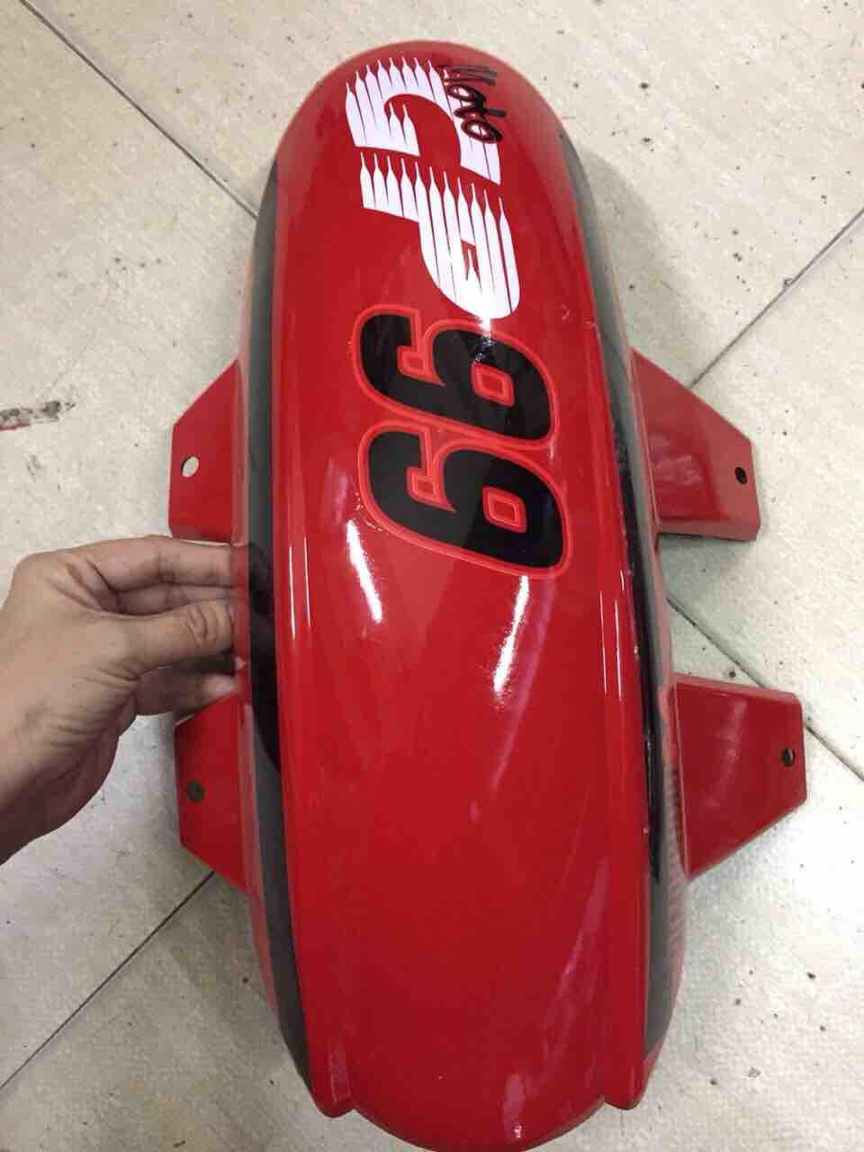 Dè chắn bùn 4 chân Ex150 2015-2019 sơn màu