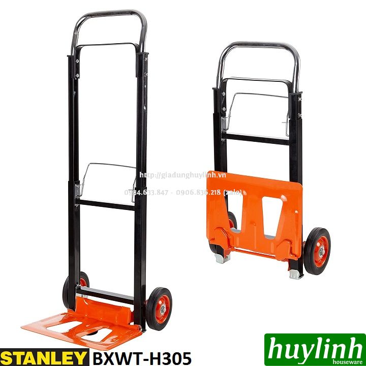 Xe kéo đẩy hàng 2 bánh gấp gọn black decker bxwt-h305 - 100kg