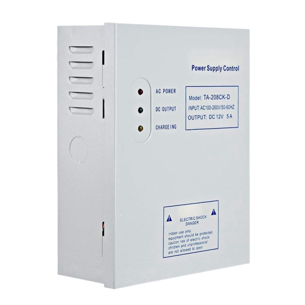 Bảng giá 208CK-D AC 110-240V DC 12V/5A Door Access Control System Switching Supply Power UPS Power Supply