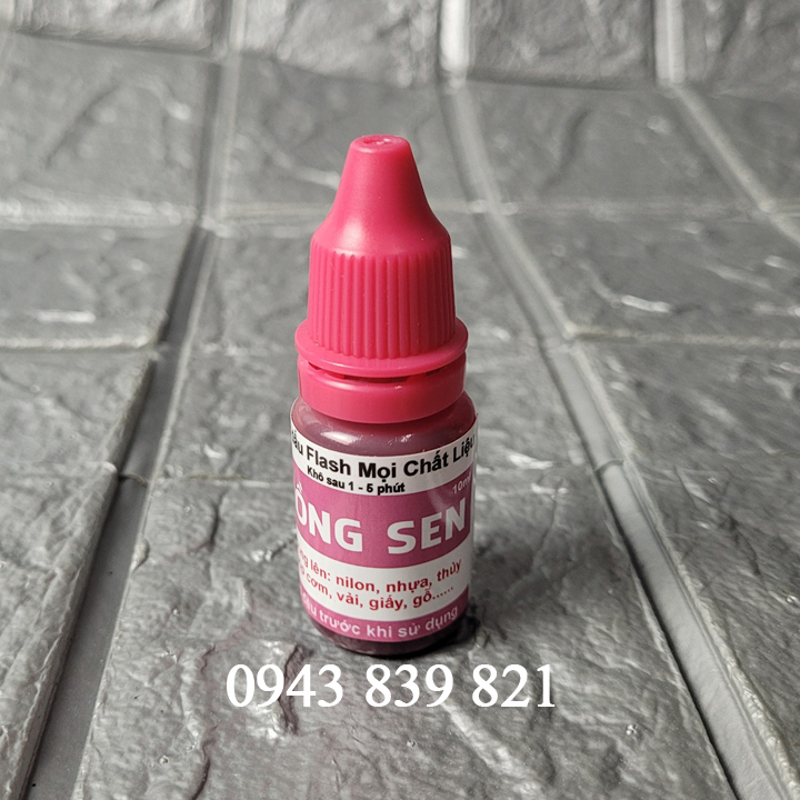Mực dấu flash đóng trên mọi chất liệu lọ 10ml