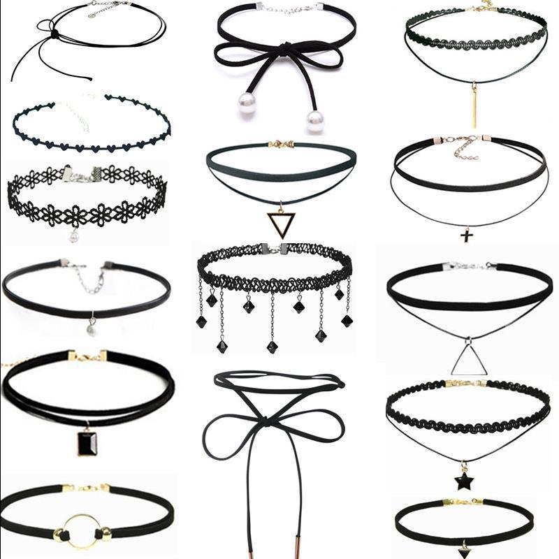 [HCM]Combo 8 vòng cổ choker siêu HOT cho cô nàng cá tính