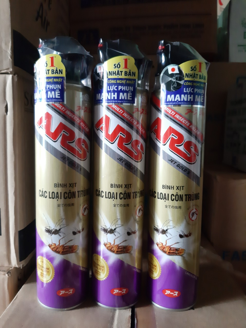 Bình Xịt Các Loại Côn Trùng ARS 600ml