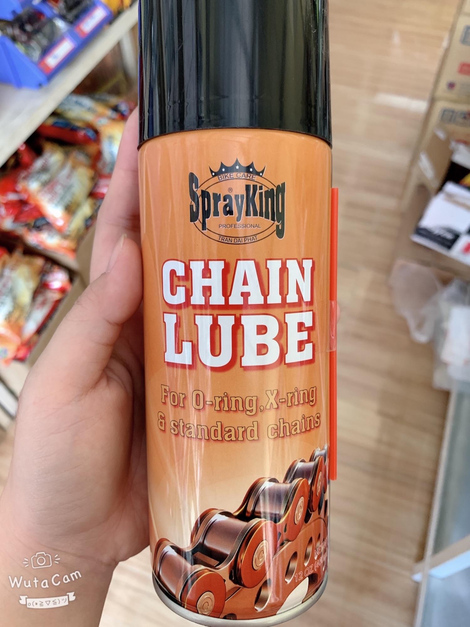 Chai xịt bảo dưỡng sên SprayKing