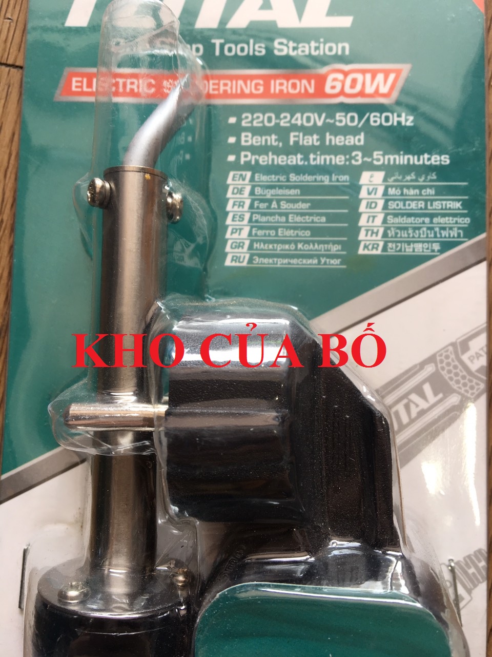 Mỏ hàn chì Total TET2606