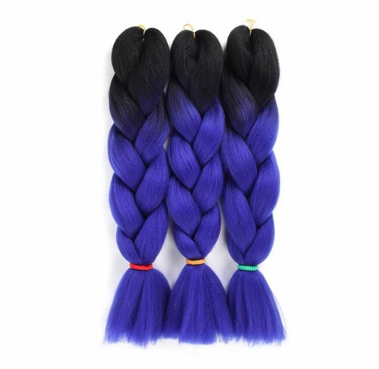 Bó tóc omber làm dreadlock, box braid, tóc nối