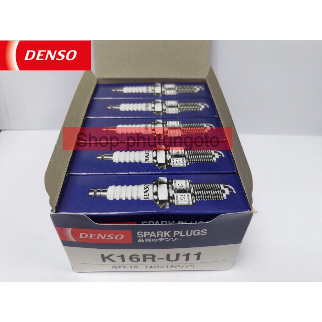 Bugi Denso K16R-U11 chính hãng (Bộ 4 bugi)