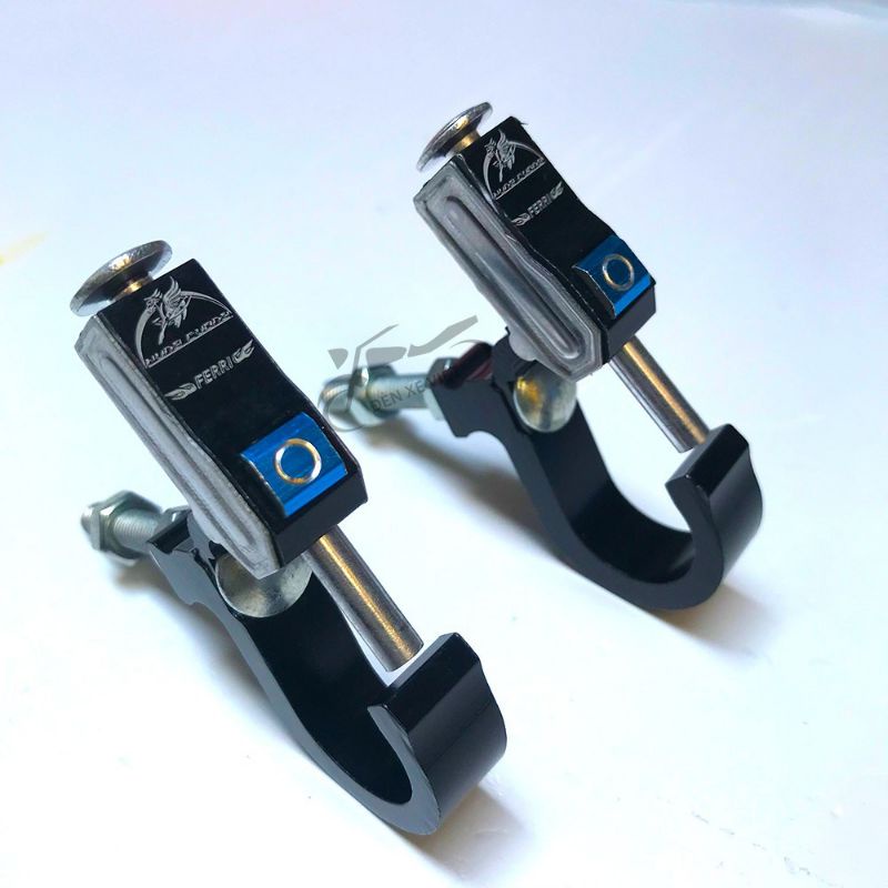 Móc Treo Đồ Xe Máy Nhôm Bấm 1 Cặp