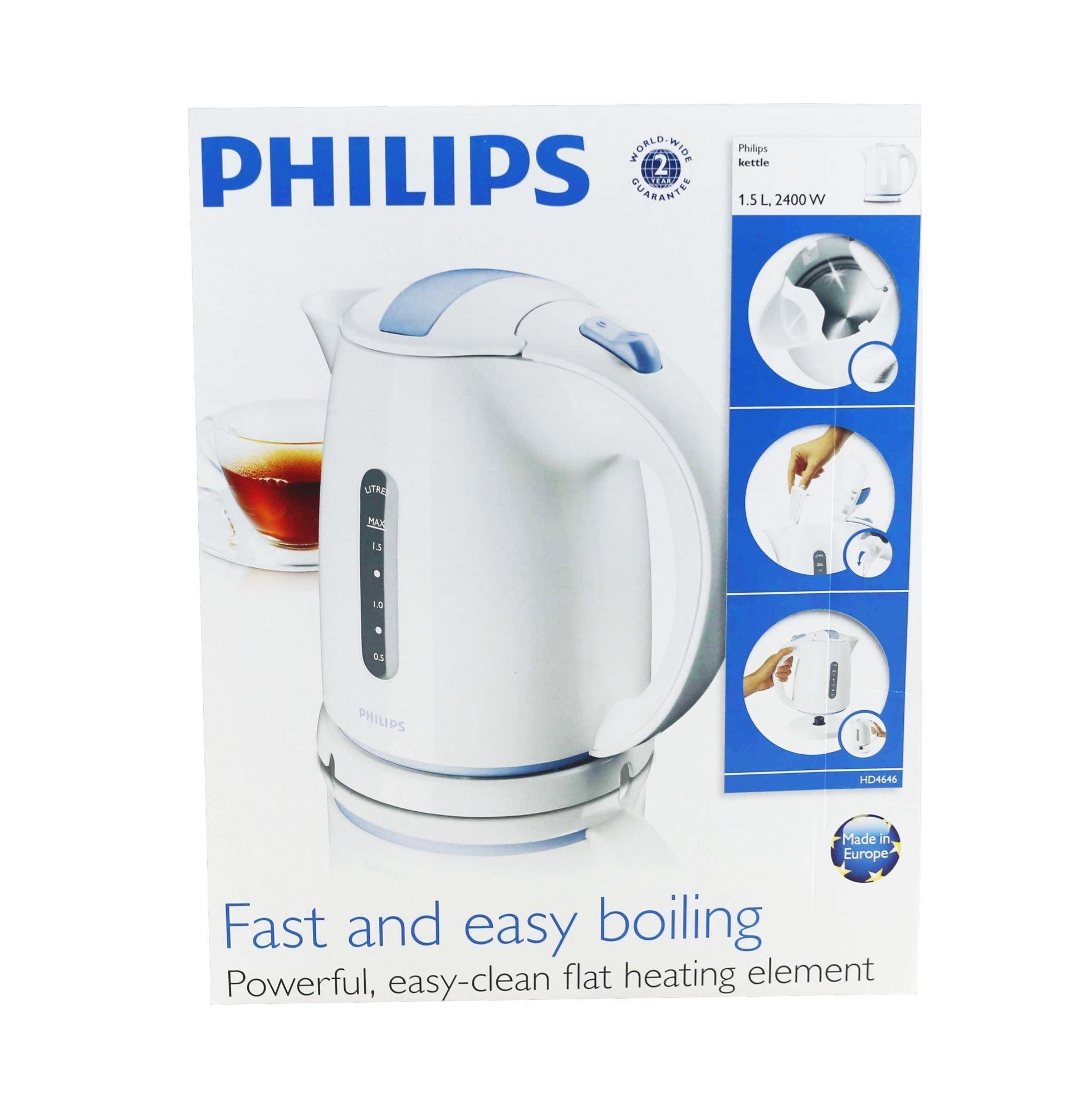 Ấm siêu tốc Philips HD4646 1.5L - Hàng nhập khẩu