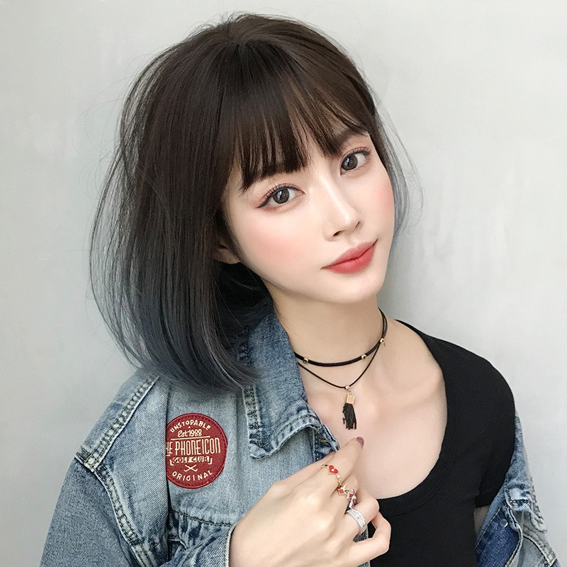 Tóc giả nguyên đầu vic cúp omber