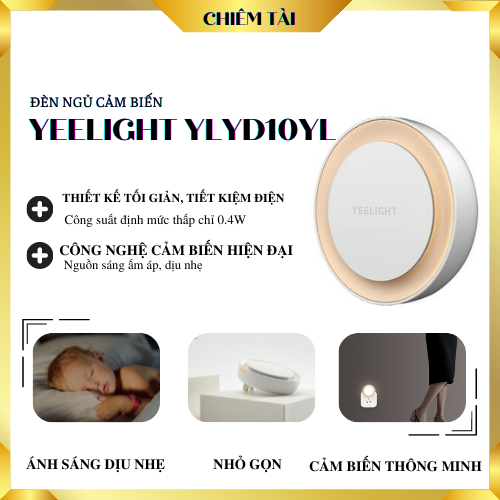 [HCM]Đèn ngủ cảm biến Yeelight YLYD10YL