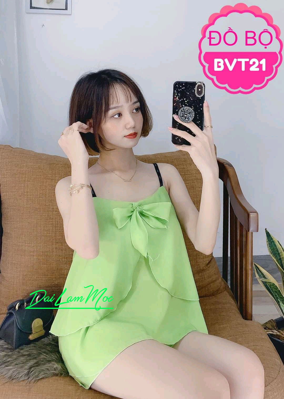[HCM]Đồ bộ nữ - Đồ bộ mặc nhà nữ - M34
