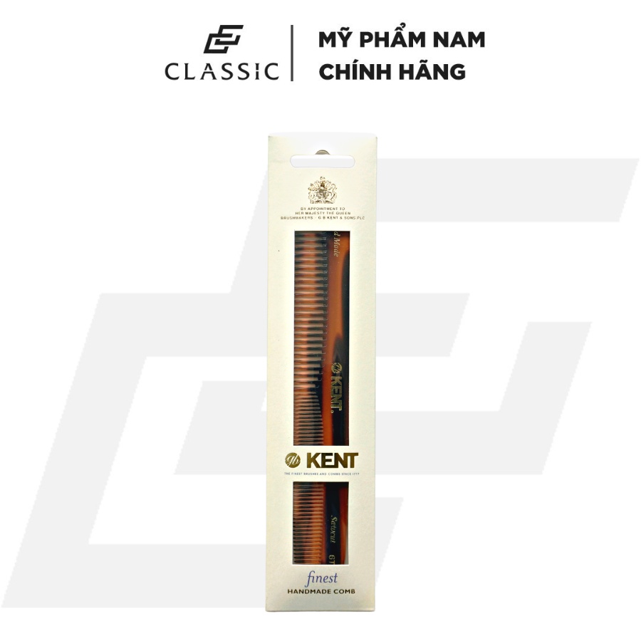 Lược Chải Tóc Kent Brushes Coarse/Fine Comb – A 6T