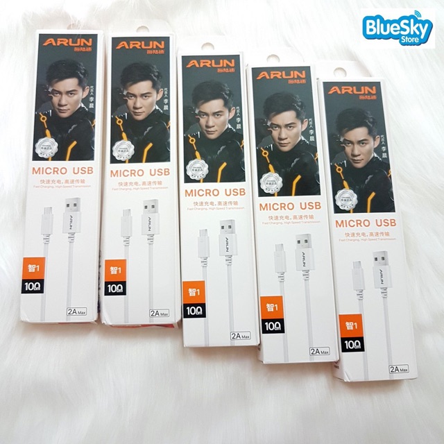 Cáp sạc Arun Micro ( Samsung )1M