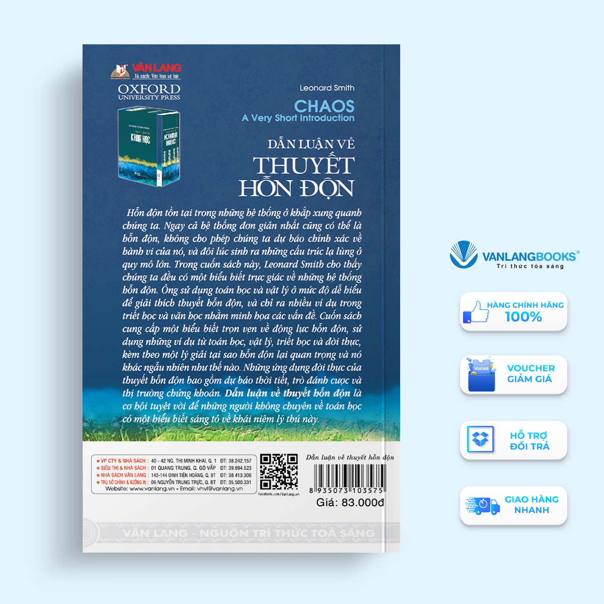 Sách - Dẫn Luận Về Thuyết Hỗn Độn-Vanlangbooks