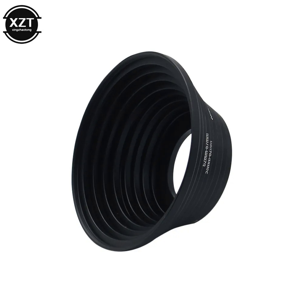 9 pcsset 37-82mm step up filter ring adapter set 37 49 52 55 58 62 67 72 77 82mm kit