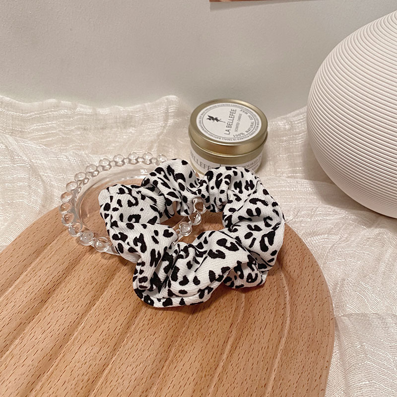 Dây cột tóc Scrunchies họa tiết bò sữa, ngựa vằn, da beo HOT TREND