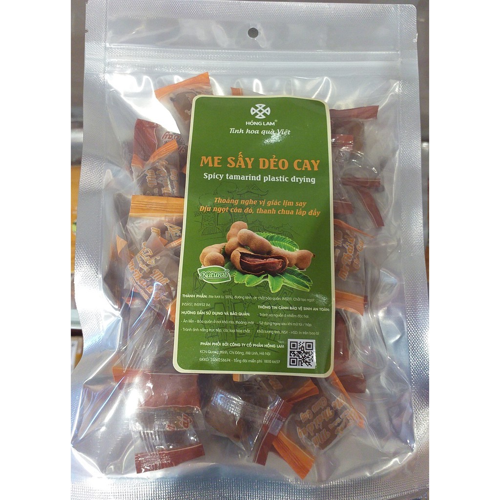 ME SẤY DẺO CAY HỒNG LAM 200G
