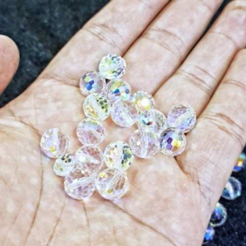 (GIÁ VIÊN) ĐÁ PHA LÊ TRÒN SWAROVSKI GIÁC NHUYỄN (GIÁ VIÊN)