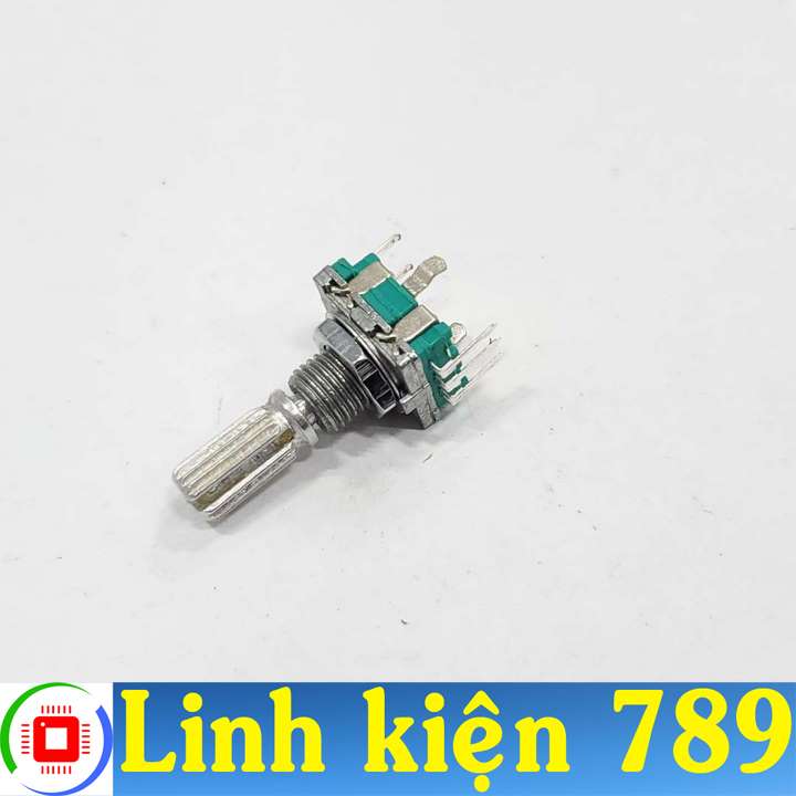 Chiết áp vang số có nhấn xoay vô tận 5 chân EC11