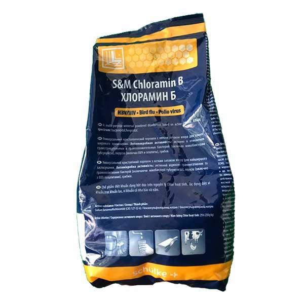 Chất diệt khuẩn, sát khuẩn Cloramin B ( Nhập khẩu CH séc) - Gói 1kg