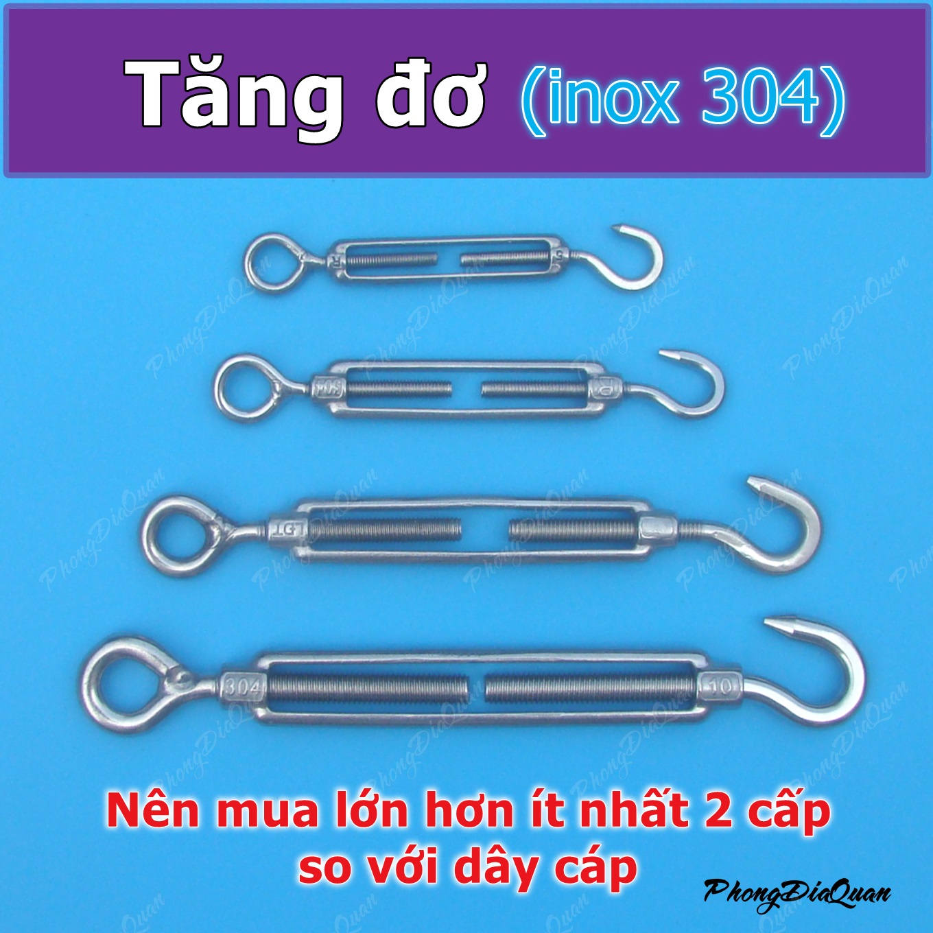 Tăng đơ - Tăng đơ dây cáp