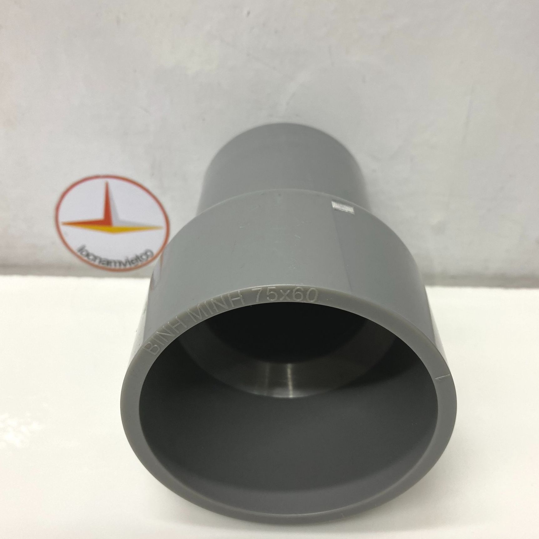 Nối giảm 75 x 60 nhựa PVC Bình Minh (Reducing Socket)_N75x60