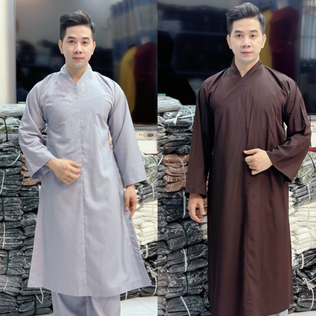 Đồ Lam Đi Chùa Áo Tràng Nam Và Nữ