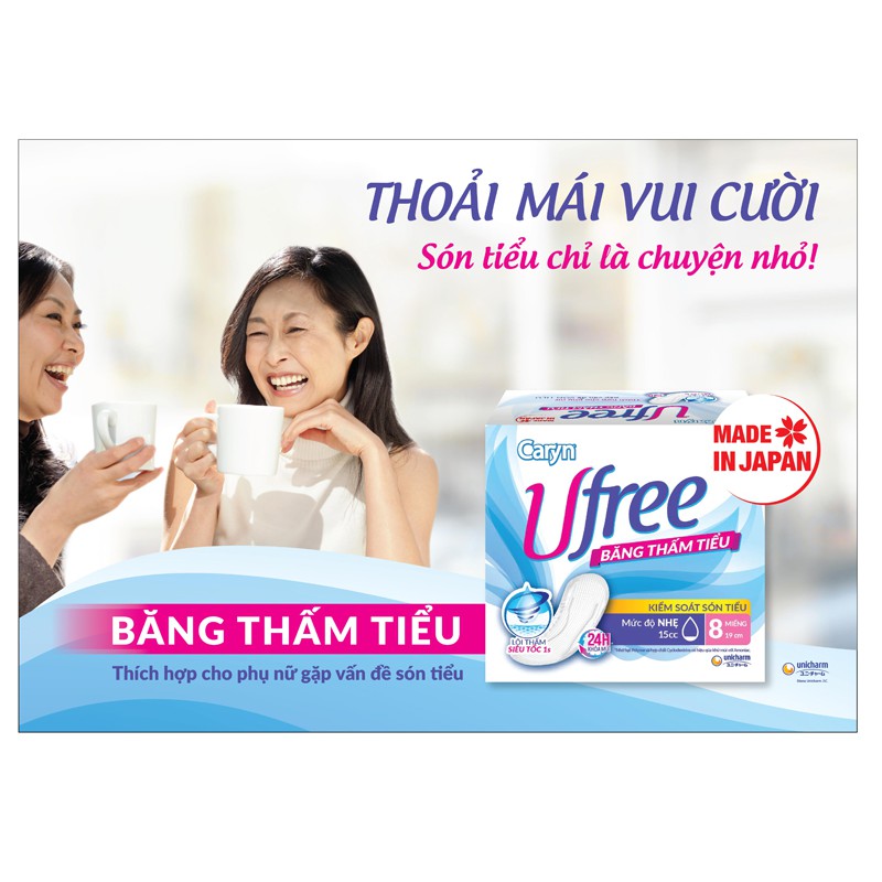 Băng Thấm Tiểu Caryn Ufree (Ufree 50cc)