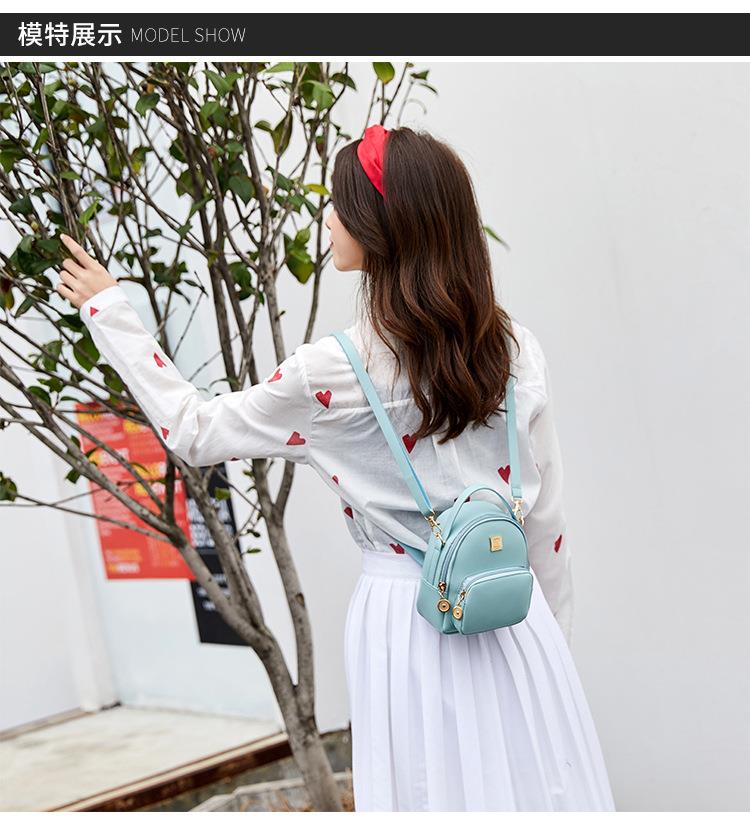 [HCM]Balo Mini Giả Da Siêu Xinh - 5 Màu Lựa Chọn