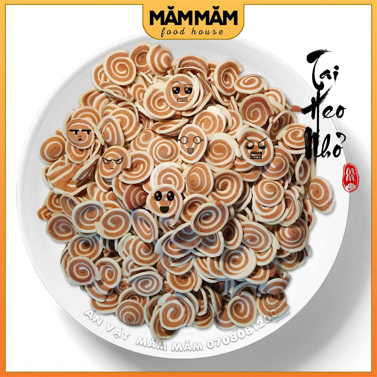 ✪ Bánh Tai Heo Mini Tuổi Thơ 250gr AAA
