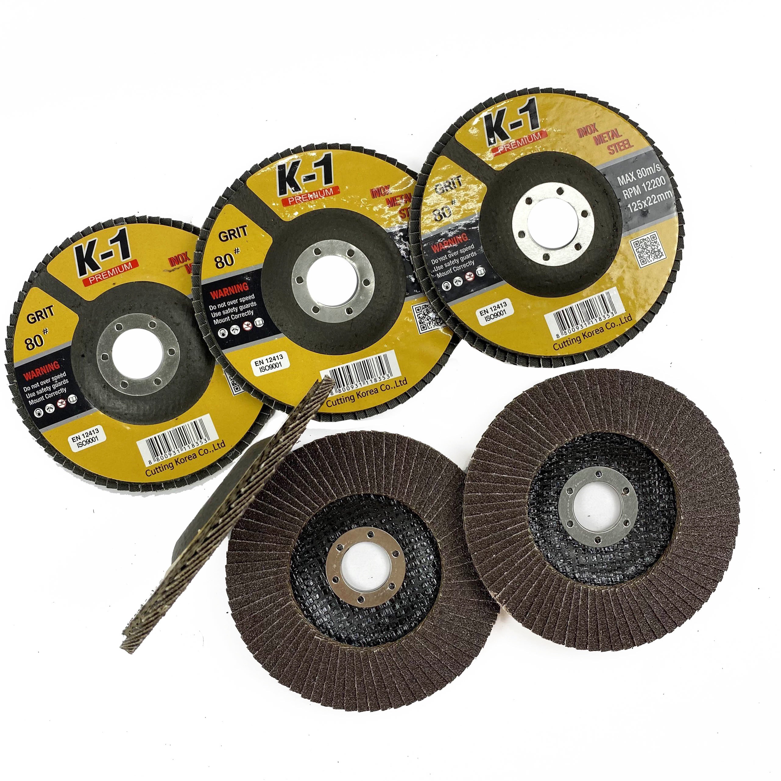 Đá nhám xếp D125 80# thương hiệu K1