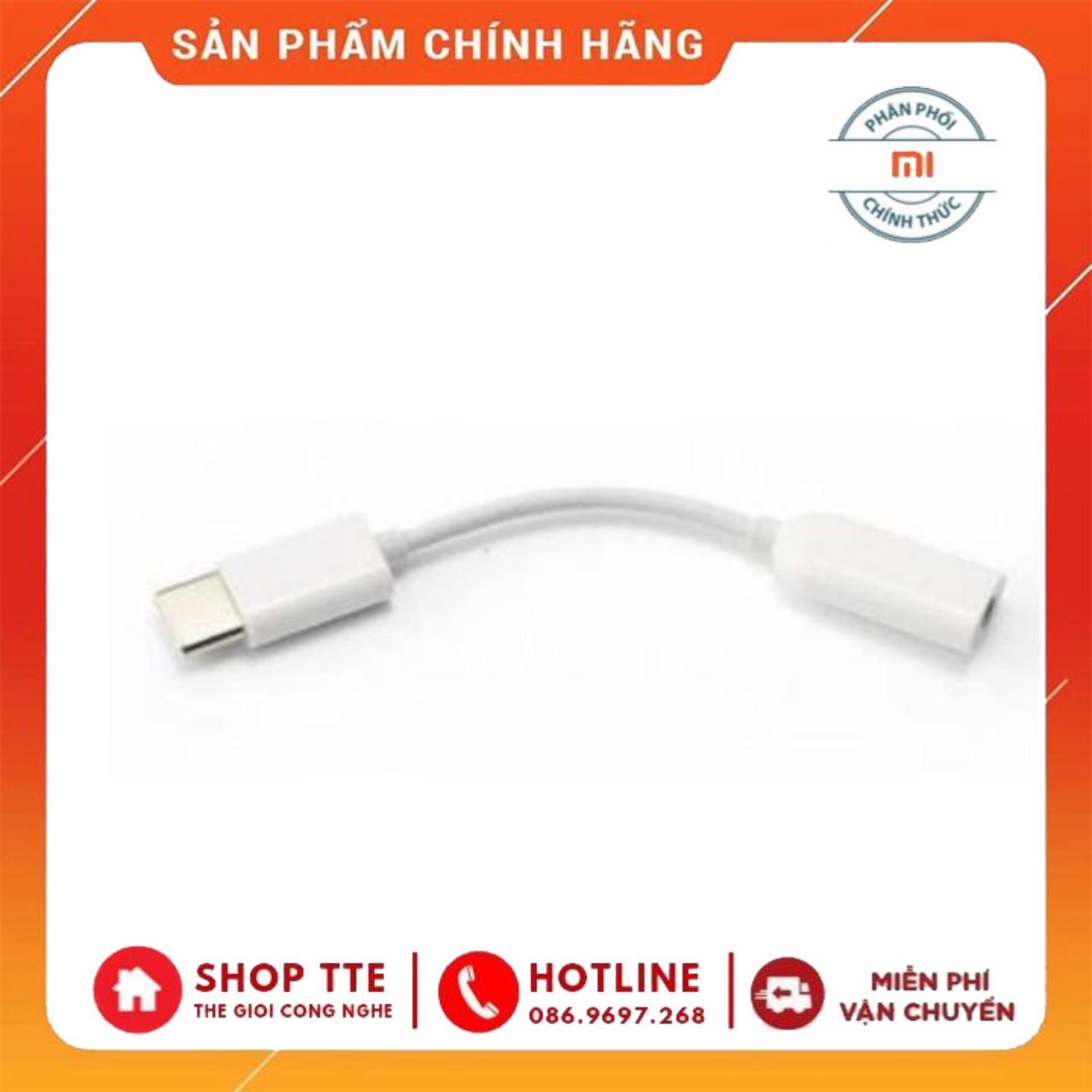 CÁP CHUYỂN TỪ TYPE-C SANG JACK ÂM THANH 3.5 XIAOMI