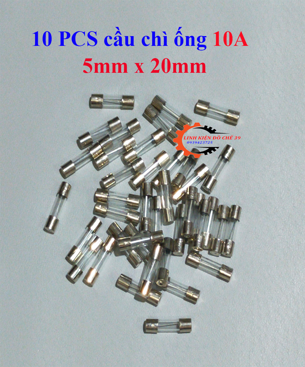 Cầu chì ống thuỷ tinh