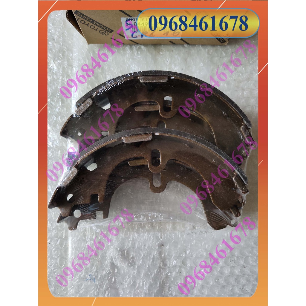 Má phanh sau Corolla 92-01 ( Má Guốc, Giá 1 Bộ)