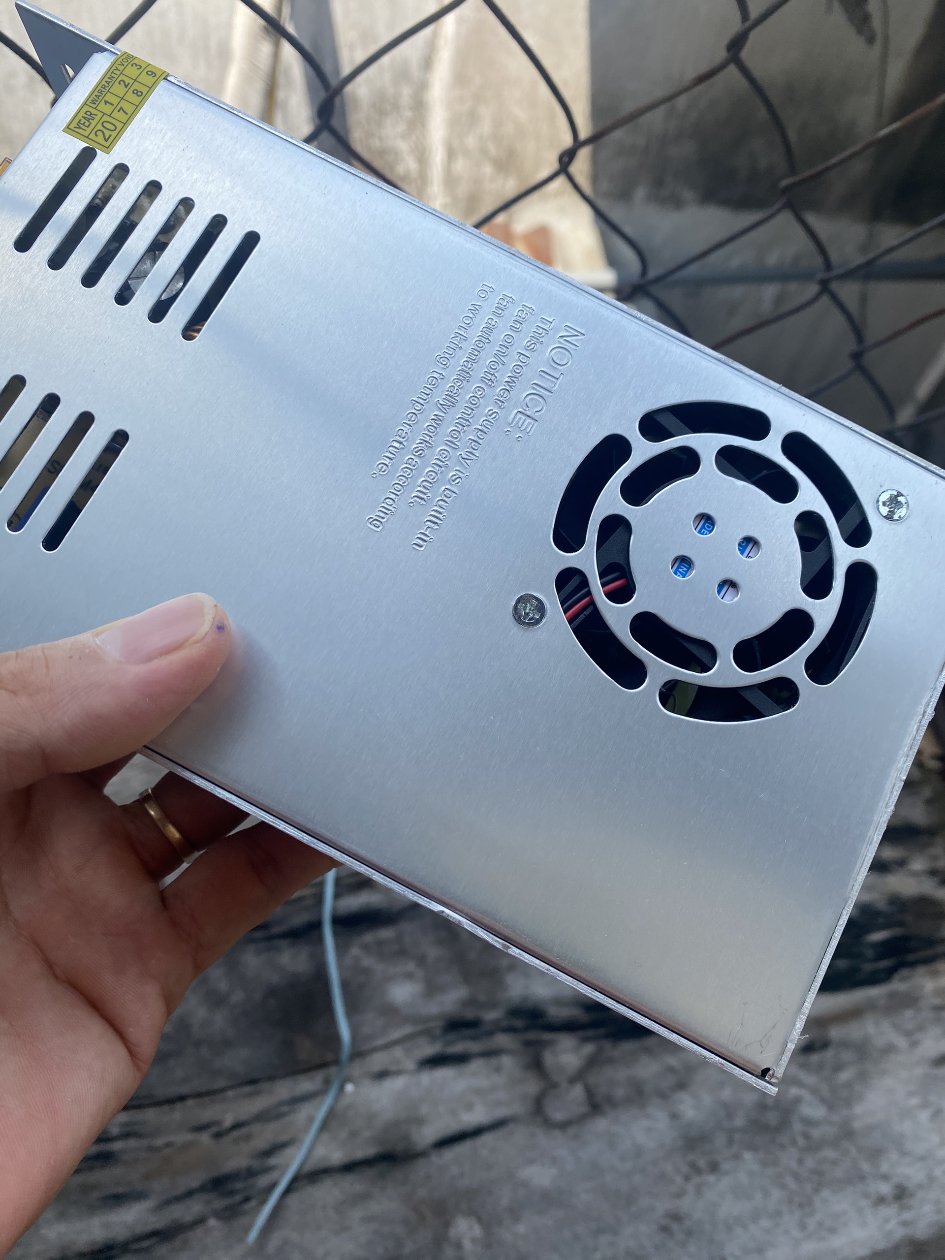 Bộ nguồn 36V 10A có quạt gió hàng cao cấp