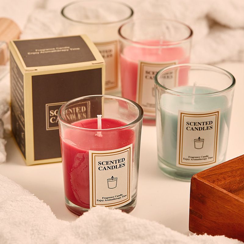 Cốc Nến Thơm Ly Thủy Tinh Scented Candles - Nến Thơm Handmade