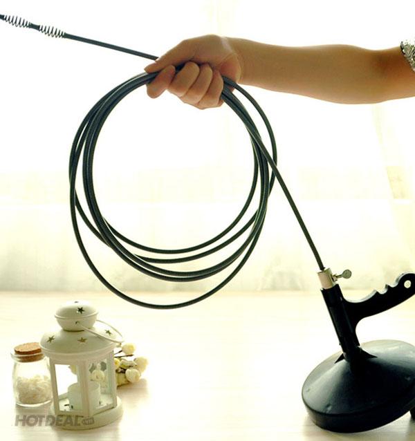Dụng cụ thông tắc cống dây 5m