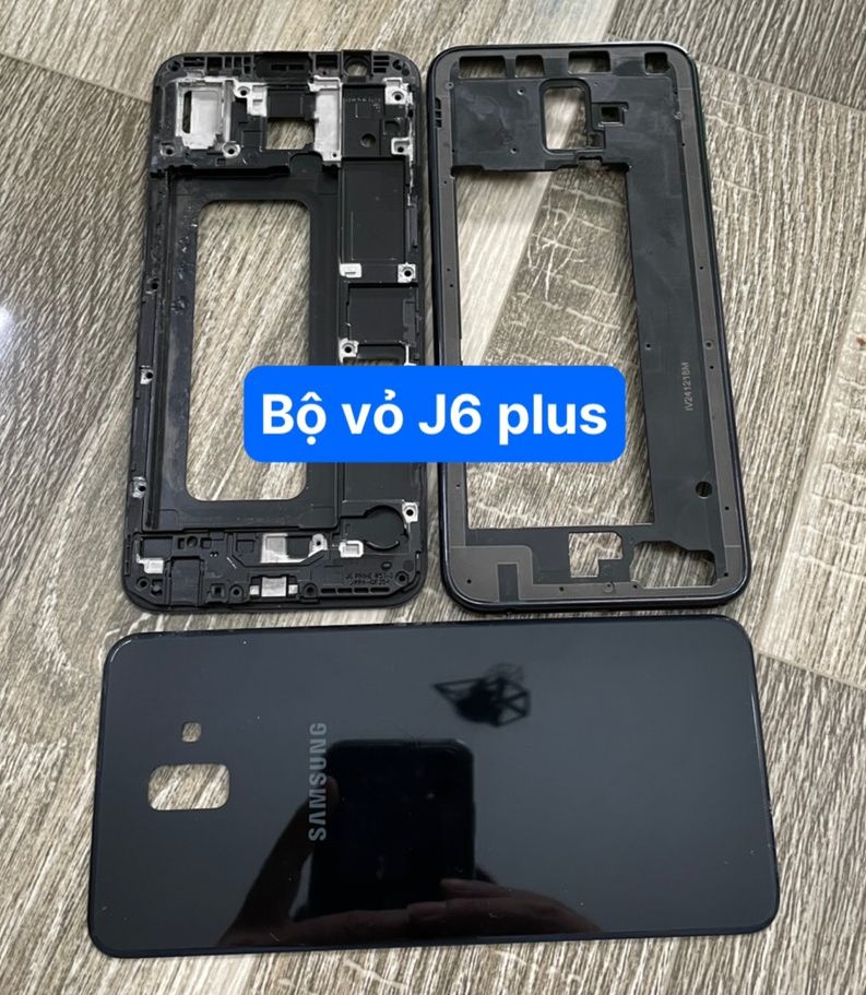 Bộ xương vỏ samsung J6 plus / J6+ (zin)