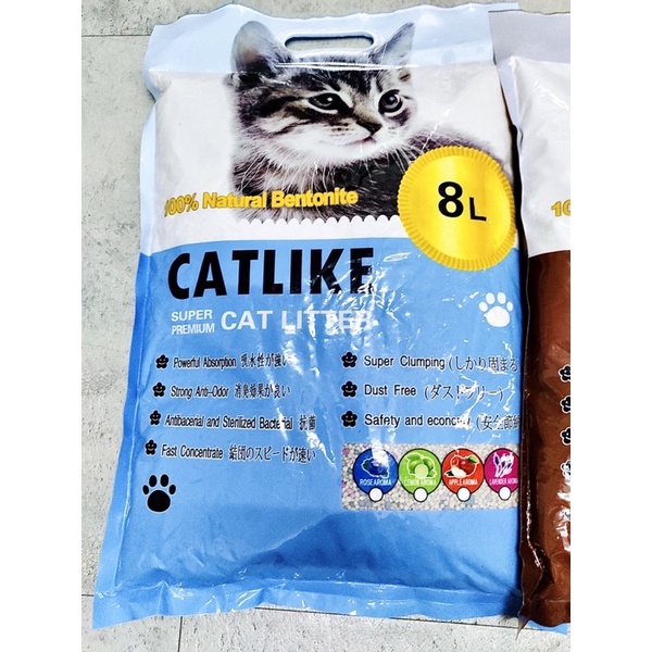 CÁT VỆ SINH CHO MÈO CÁT CATLIKE 8L