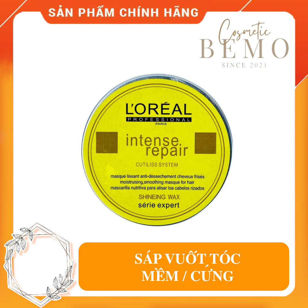 Sáp Vuốt Tóc Nam - Trắng Đục (Cứng-125G)
