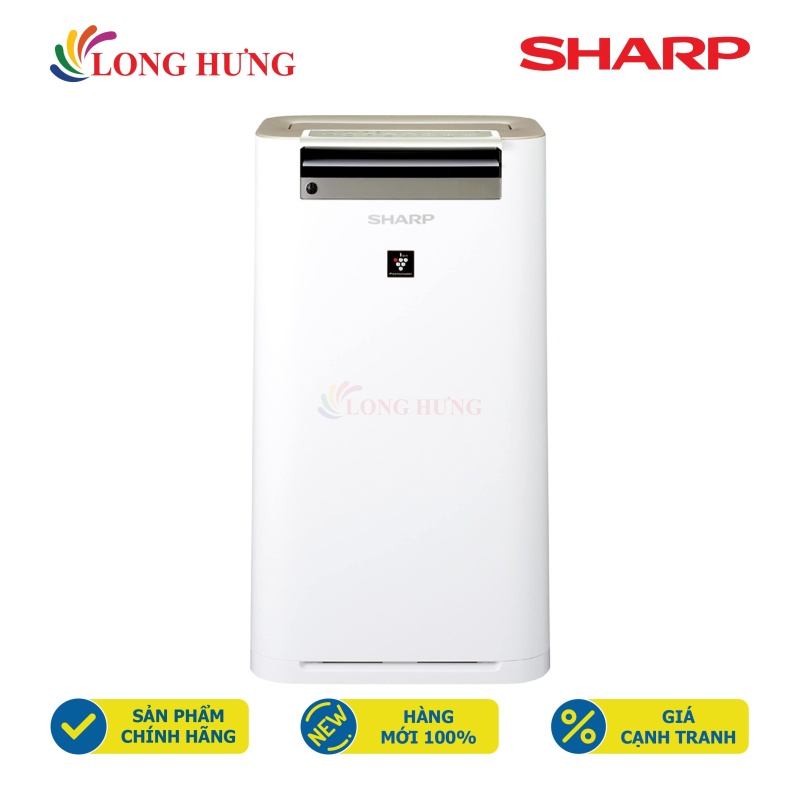 [Trả góp 0%]Máy lọc không khí tạo ẩm Sharp KC-G60EV-W - Hàng chính hãng - Hỗ trợ khóa trẻ em Lọc nhanh với chế độ Haze Công nghệ Inverter tiết kiệm điện